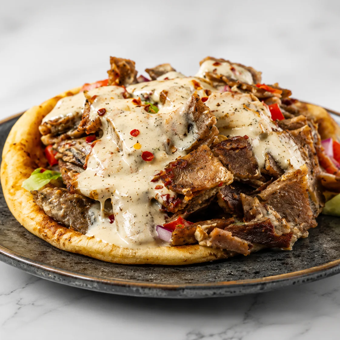 Beef Shawarma Wrap — Wraps